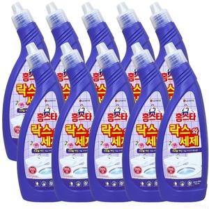 엘지생활건강 홈스타 락스와 세제 후로랄 파인 750ml 10개