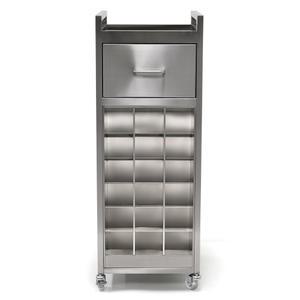 뜨리고 스텐엣지 격자트레이 ST-1004 (스텐) 미용실 단단하고 고급진 작업  시술 츄레이 카트