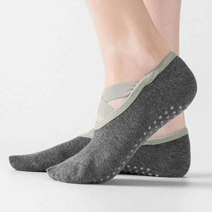 [MEN2N2P4_53DZ]테스논양말 그레이 미끄럼방지 요가삭스