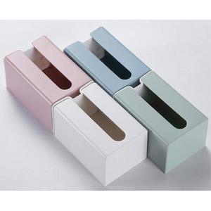 인테리어 부착식 티슈 키친타올 휴지 수납함 홈데코휴지케이스