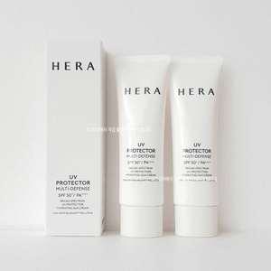 헤라 유브이 프로텍터 멀티-디펜스 선크림 50ml 2개 (SPF50+ PA++++ )안티에이징 선케어