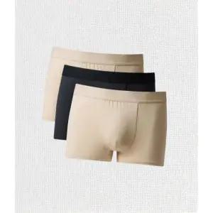 무신사 스탠다드 MUSINSA ANDAR D 맨즈 드로즈 블랙  베이지 3팩 MMJMP006 612925