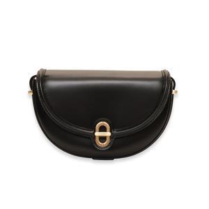 [롯데백화점]에스콰이아 신상 트렌드 하프문 미니 반달 새들 크로스백 ECCFHB647BK