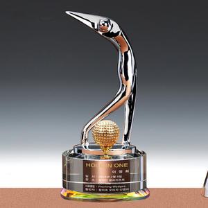 트로피 T2-36 우승 홀인원 이글 싱글 골프 대회 기념상패 트로피 감사패 공로패