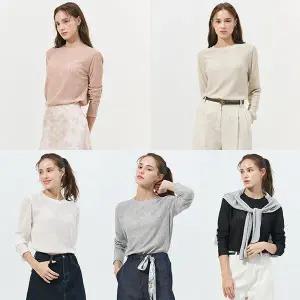 시어플리츠티셔츠5종세트