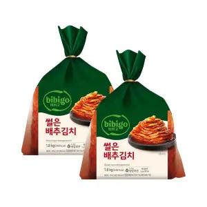[하프클럽/CJ제일제당]비비고 썰은배추김치 1.8kg x2개