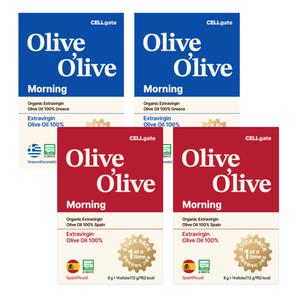 (온)서정희 픽! 올리브올라이브 유기농 엑스트라버진 올리브오일 4박스 (스페인 2박스,그리스 2박스)