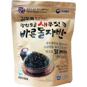 김앤김 김도둑 더 맛있는 광천토굴 새우젓 바른 돌자반 35g 김자반 파래 이강산닷컴