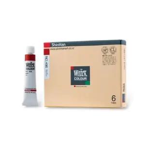 신한 수채화 물감 12ml 낱색 1개/수채물감/빨간색물감/그림물감/흰색물감/대용량물감/미술물감/대용량수채