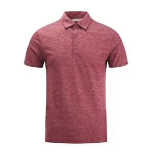 [프랑코페라로] 코튼혼방 카라 피케 반팔 티셔츠 다크핑크 (ASA121374)