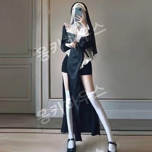 블랙 키즈 복장 수녀복 졸업사진컨셉 외계인 할로윈 곰인형 신부 코스튬 할로윈데이