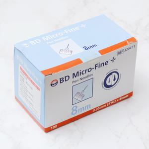 BD 멸균주사침 인슐린 펜니들 31Gx8mm 1박스 100개