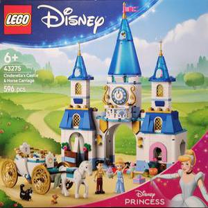레고 디즈니 신데렐라의 궁전과 마차 43275