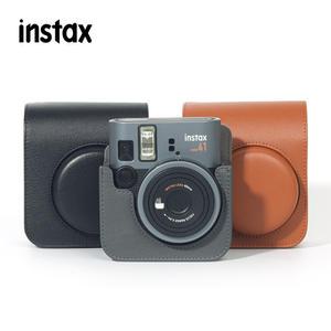 인스탁스 미니41 전용 가죽 케이스 가방 (스트랩 포함) / Mini41 가방