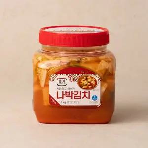 종가 담백한 나박김치 1.2kg (PET)
