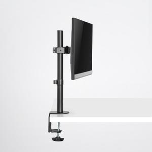 엘디엘 마운트 벽면밀착형 클램프 타입 1단 관절 싱글 모니터암 모니터 거치대 13~32