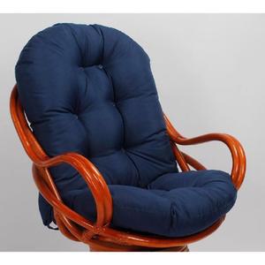 등나무의자 쿠션 회전의자 전용 발받침 검은색 검정 전기 북유럽 엔틱 스툴