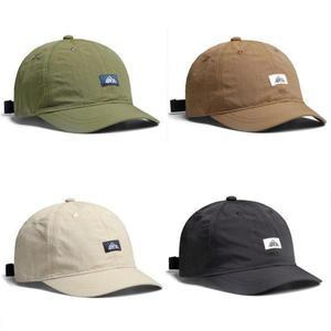 짧은 챙모자 나일론 무지 볼캡 숏챙모자 숏캡 나일론 캠프캡