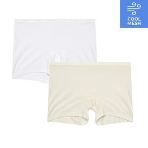 [수아팜] 주니어 여아 쿨 메쉬 드로즈 2매