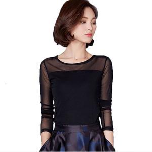 라틴 사교 상의 방송댄스복 여성 댄스상의 댄스옷 댄스복상의