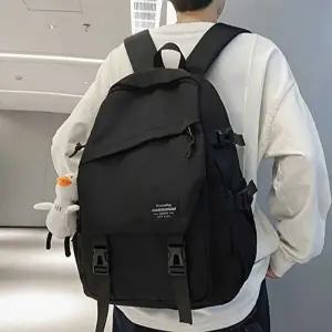 생활방수 학생 책가방 사선백팩 넉넉한 수납 인형포함-WFHOEV6