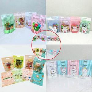 지퍼백 선물포장 손잡이 4종 25p 세트 스탠딩 간식 보관