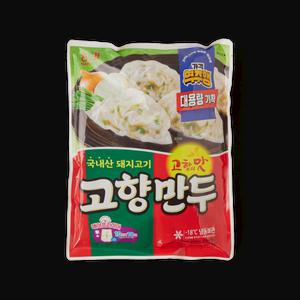 고향만두 가격 역주행 대용량 기획 1130g 1개 만두 교자 딤섬 전병