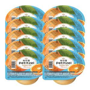 쁘띠첼 과일젤리 밀감 90g x 20개 과일 먹거리 음료 젤리 주전부리 주스 과일음료 간식 제일제당