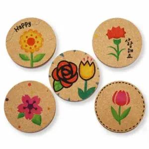 피오피스토리 스텐실 컵받침만들기(5인용) 8종 택1