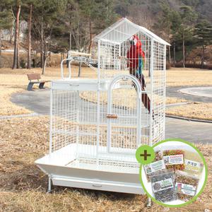 대형 놀이터 새장 앵무새 이동식 철제 대형새장 A17