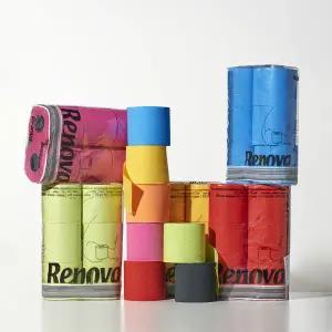 [롯데백화점]레노바 레노바 컬러티슈 화장지 컬러 6종(3겹X6롤)