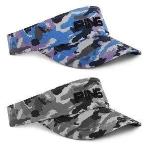 핑 카모 남성 바이저 썬캡 2종택1