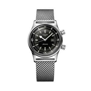 론진 L3.374.4.50.6 레전드 다이버 남여공용 메탈 오토 36mm