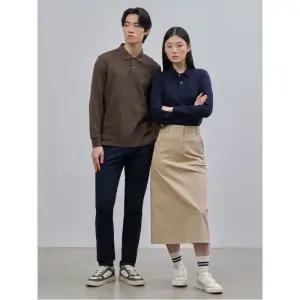 [빈폴멘] [Essential] 수피마코튼 피케 티셔츠  네이비 (BC4741E01R)