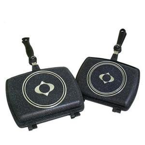 (생활가전) 키친아트 은나노 양면팬 대형 마블코팅 생선구이 양면 후라이팬