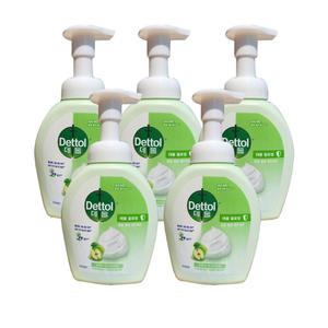 데톨 포밍 항균 핸드워시 애플 250ml X5개
