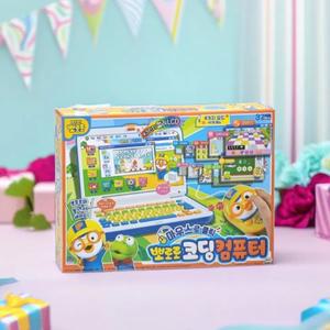 뽀로로 코딩컴퓨터 컴퓨터 놀이 어린이 노트북 장난감 학습 교구 컴교실 코딩 그림패드