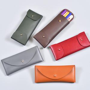 레더키트 업사이클링 천연가죽공예DIY 바느질없는 필통만들기 10세트 랜덤색 방과후 단체수업