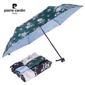 [피에르가르뎅] 3단슬림 비밀정원 우양산 고급 패션 양산 플라워 고급 수동접이식양산 암막코팅 UV 자외선차