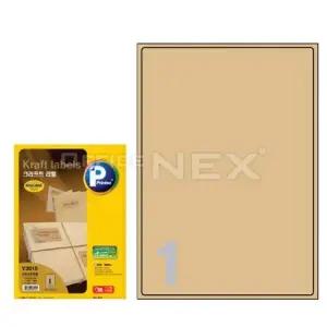 [하프클럽/]애니라벨 컬러라벨 크라프트A4 V3010 A4전지10매