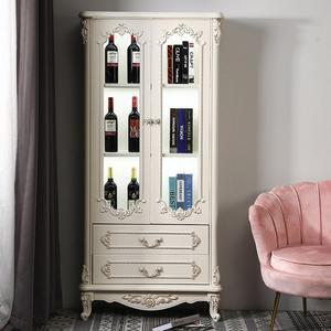 엔틱 장식장 거실장 문1개 프레임 50X182CM 양주 무조명 디스플레이 월넛 양주장