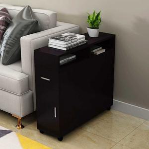 쇼파옆 수납장 서랍장 거실 미니수납장 테이블 가로 흰색 원목 폭20CM 서랍 모듈 슬림