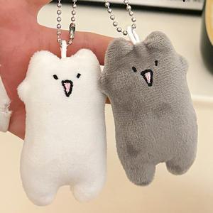 모든 장난꾸러기 고양이 인형 키링 캐릭터 귀여운 애착 작은 인형 선물 우정템 커플