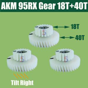 3PCS AKM 95RX 기어 모터 18T 40T 교체 세트 95RX 나일론