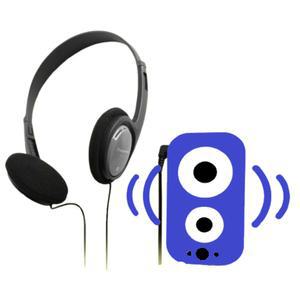 서희물류 스테레오 유선 헤드폰 3.5mm 경량형 오버이어 헤드셋 그레이