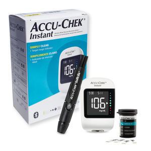 Accu-Chek 아큐첵 인스턴트 혈당기 키트(혈당계+시험지10매+채혈침10개+소프트클릭스 채혈기)