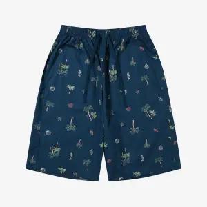 [휠라언더웨어] 썸머 야자수 패턴 남성 파자마 하의 (FI4PJG2617M_HBU)