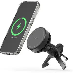 링케 맥세이프 Qi2 펠티어 마그네틱 차량용 고속 무선 충전 거치대 냉각 쿨링 LED