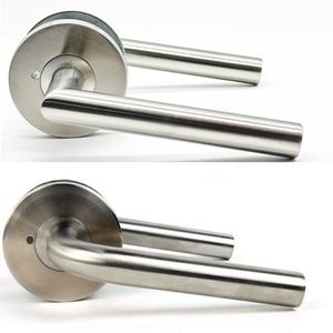 스텐 방문손잡이 문고리 실버 바튼형 문손잡이 탑그린