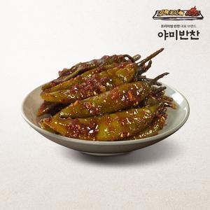 [야미반찬]전라도 여수 돌산 고추 장아찌 무침 250g